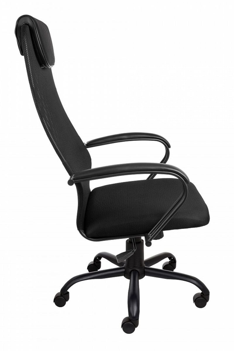 Кресло для руководителя alvest 138 Ch черное (экокожа, металл)